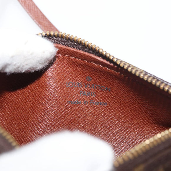 LOUIS VUITTON Monogram Papillon Pouch LV Auth ka4174