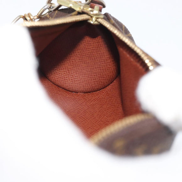 LOUIS VUITTON Monogram Papillon Pouch LV Auth ka4174