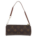 LOUIS VUITTON Monogram Papillon Pouch LV Auth ka4174-2