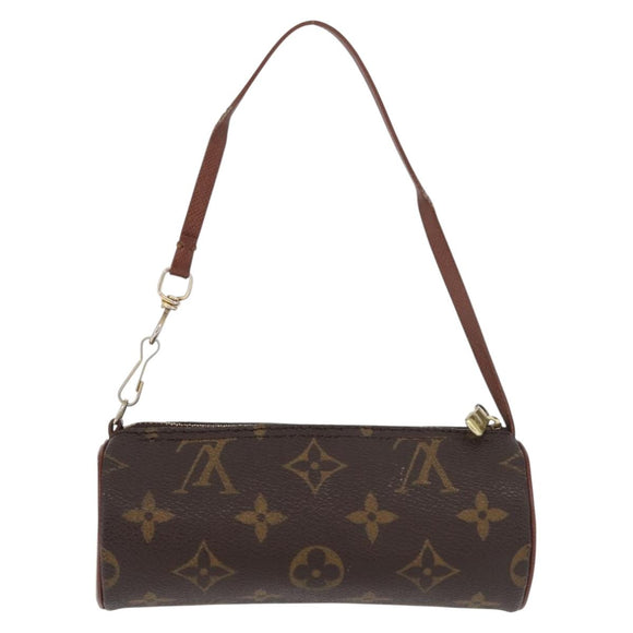 LOUIS VUITTON Monogram Papillon Pouch LV Auth ka4174
