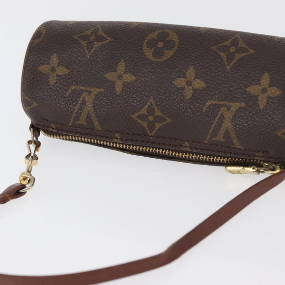 LOUIS VUITTON Monogram Papillon Pouch LV Auth ka4174