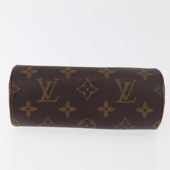 LOUIS VUITTON Monogram Papillon Pouch LV Auth ka4174