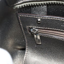 Salvatore Ferragamo Gancini Hand Bag Leather Bronze Silver Auth ka4175-21