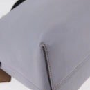 FENDI By The Way Medium Handtas Leer 2-weg Paars Zilver Auth ka4177A-18