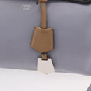 FENDI By The Way Medium Handtas Leer 2-weg Paars Zilver Auth ka4177A-20