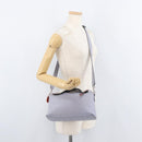 FENDI By The Way Medium Handtas Leer 2-weg Paars Zilver Auth ka4177A-29