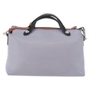 FENDI By The Way Medium Handtas Leer 2-weg Paars Zilver Auth ka4177A-2