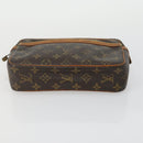 LOUIS VUITTON Monogram Clutch Bag 2 Set LV Auth ka418-13