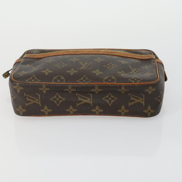 LOUIS VUITTON Monogram Clutch Bag 2er Set LV Auth ka418