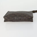 LOUIS VUITTON Monogram Clutch Bag 2 Set LV Auth ka418-6