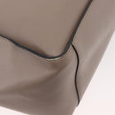 Stella MacCartney Shoulder Bag Leather Beige Auth ka4182-17
