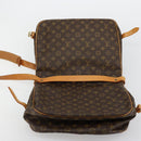 LOUIS VUITTON Monogram Saumur 35 Shoulder Bag M42254 LV Auth ka4186A-15