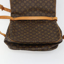 LOUIS VUITTON Monogram Saumur 35 Shoulder Bag M42254 LV Auth ka4186A-17