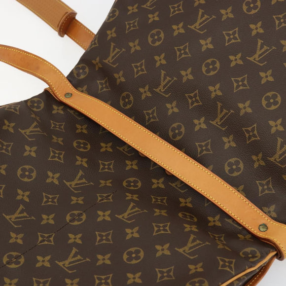 LOUIS VUITTON Monogram Saumur 35 Shoulder Bag M42254 LV Auth ka4186A