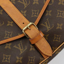 LOUIS VUITTON Monogram Saumur 35 Shoulder Bag M42254 LV Auth ka4186A-21