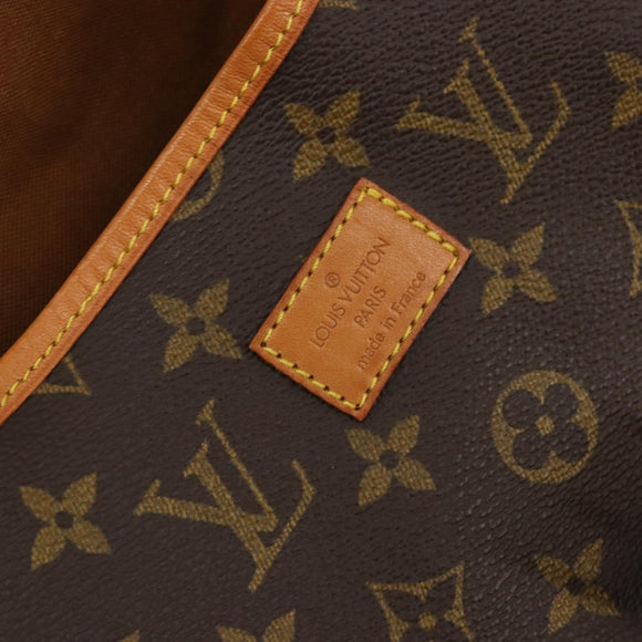 LOUIS VUITTON Monogram Saumur 35 Shoulder Bag M42254 LV Auth ka4186A