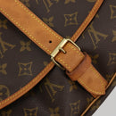 LOUIS VUITTON Monogram Saumur 35 Shoulder Bag M42254 LV Auth ka4186A-28