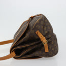 LOUIS VUITTON Monogram Saumur 35 Shoulder Bag M42254 LV Auth ka4186A-5