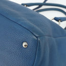 PRADA Hand Bag Vitterodino 2way Blue Silver Auth ka4188A-9
