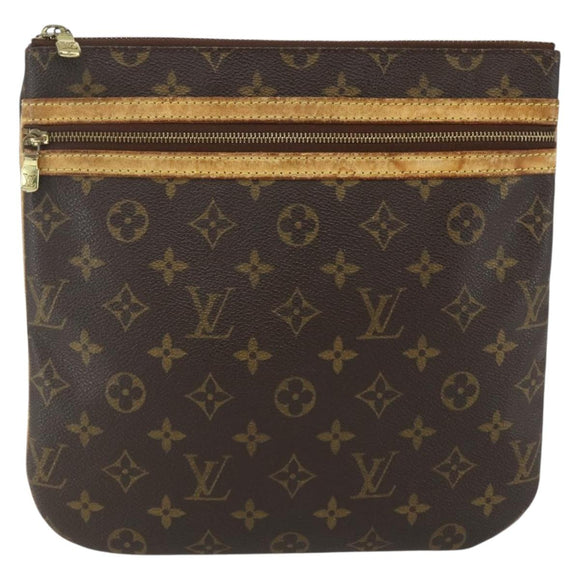 LOUIS VUITTON Monogram Pochette Bosphore Shoulder Bag M40044 LV Auth ka419