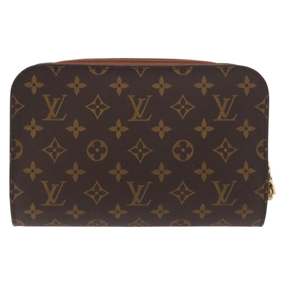 LOUIS VUITTON Monogram Orsay Clutch Bag M51790 LV Auth ka4191