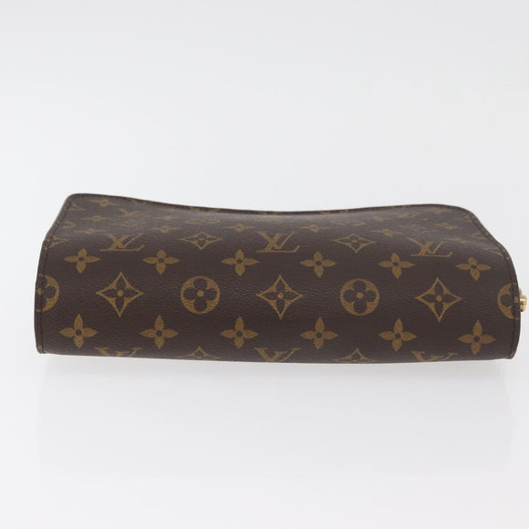 LOUIS VUITTON Monogram Orsay Clutch Bag M51790 LV Auth ka4191