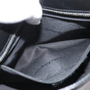 Salvatore Ferragamo Gancini Hand Bag Leather 2way Black Silver Auth ka4192-23