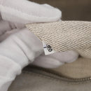 PRADA Canapa PM Hand Bag Canvas 2way Gray Silver Auth ka4194A-24