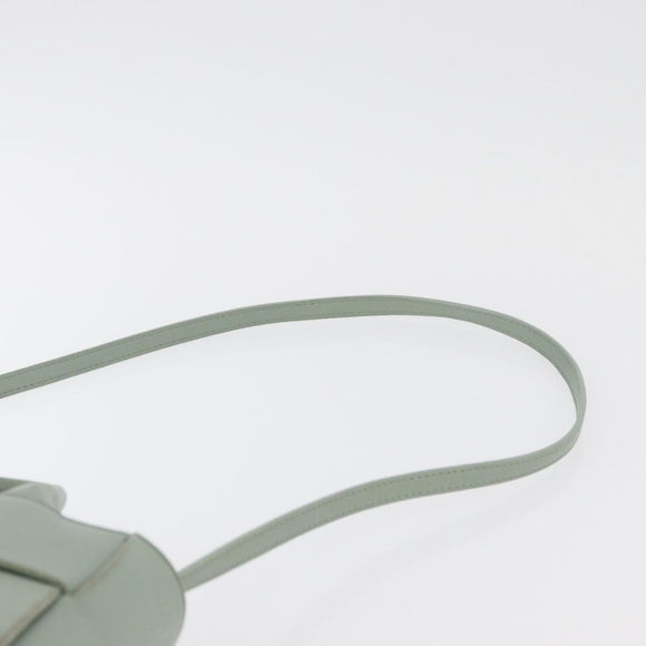 BOTTEGA VENETA MAXI INTRECCIATO Arcomini Bag 2way Pastel Green Auth ka4195A
