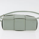 BOTTEGA VENETA MAXI INTRECCIATO Arcomini Bag 2way Pastel Green Auth ka4195A-5