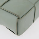 BOTTEGA VENETA MAXI INTRECCIATO Arcomini Bag 2way Pastel Green Auth ka4195A-15