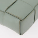 BOTTEGA VENETA MAXI INTRECCIATO Arcomini Bag 2way Pastel Green Auth ka4195A-17