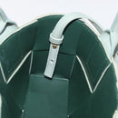 BOTTEGA VENETA MAXI INTRECCIATO Arcomini Bag 2way Pastel Green Auth ka4195A-19