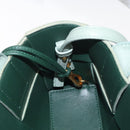 BOTTEGA VENETA MAXI INTRECCIATO Arcomini Bag 2way Pastel Green Auth ka4195A-20