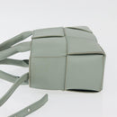 BOTTEGA VENETA MAXI INTRECCIATO Arcomini Bag 2way Pastel Green Auth ka4195A-4