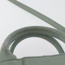 BOTTEGA VENETA MAXI INTRECCIATO Arcomini Bag 2way Pastel Green Auth ka4195A-8