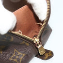 LOUIS VUITTON Monogram Trousse Demi Ronde Cosmetic Pouch M47520 LV Auth ka4196-12