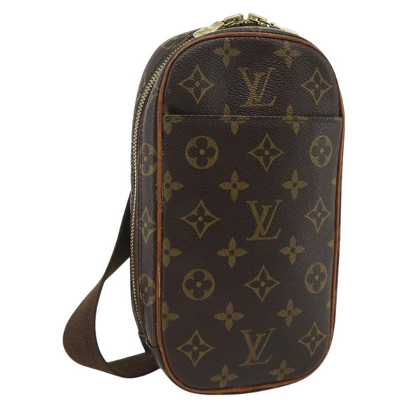 LOUIS VUITTON Monogram Pochette Gange Shoulder Bag M51870 LV Auth ka4198A