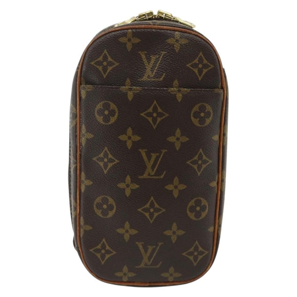LOUIS VUITTON Monogram Pochette Gange Shoulder Bag M51870 LV Auth ka4198A