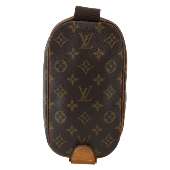 LOUIS VUITTON Monogram Pochette Gange Shoulder Bag M51870 LV Auth ka4198A