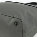 PRADA Hand Bag Nylon Leather Gray black Auth ka4199A-9