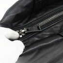 PRADA Hand Bag Nylon Leather Gray black Auth ka4199A-18