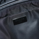 PRADA Hand Bag Nylon Leather Gray black Auth ka4199A-19