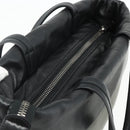 PRADA Hand Bag Nylon Leather Gray black Auth ka4199A-6