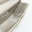 CHANEL Ketting Matelassé 2.55 Schoudertas Lamsleer Zilveren CC Auth ka4200V-20