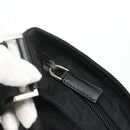 PRADA Shoulder Bag Nylon Black Silver Auth ka4203A-10