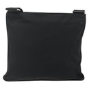 PRADA Shoulder Bag Nylon Black Silver Auth ka4203A-2