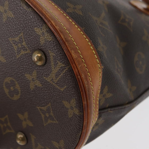 LOUIS VUITTON Monogram Bucket PM Shoulder Bag M42238 LV Auth ka4204
