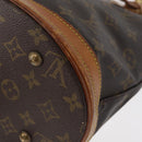 LOUIS VUITTON Monogram Bucket PM Shoulder Bag M42238 LV Auth ka4204-16