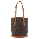 LOUIS VUITTON Monogram Bucket PM Shoulder Bag M42238 LV Auth ka4204-13